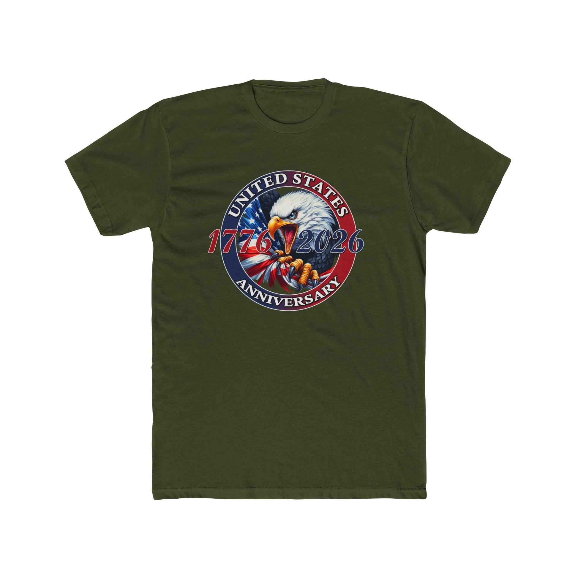 America 250th Anniversary Patriotic T-Shirt – 1776–2026 Edition - PatriotDepot.com