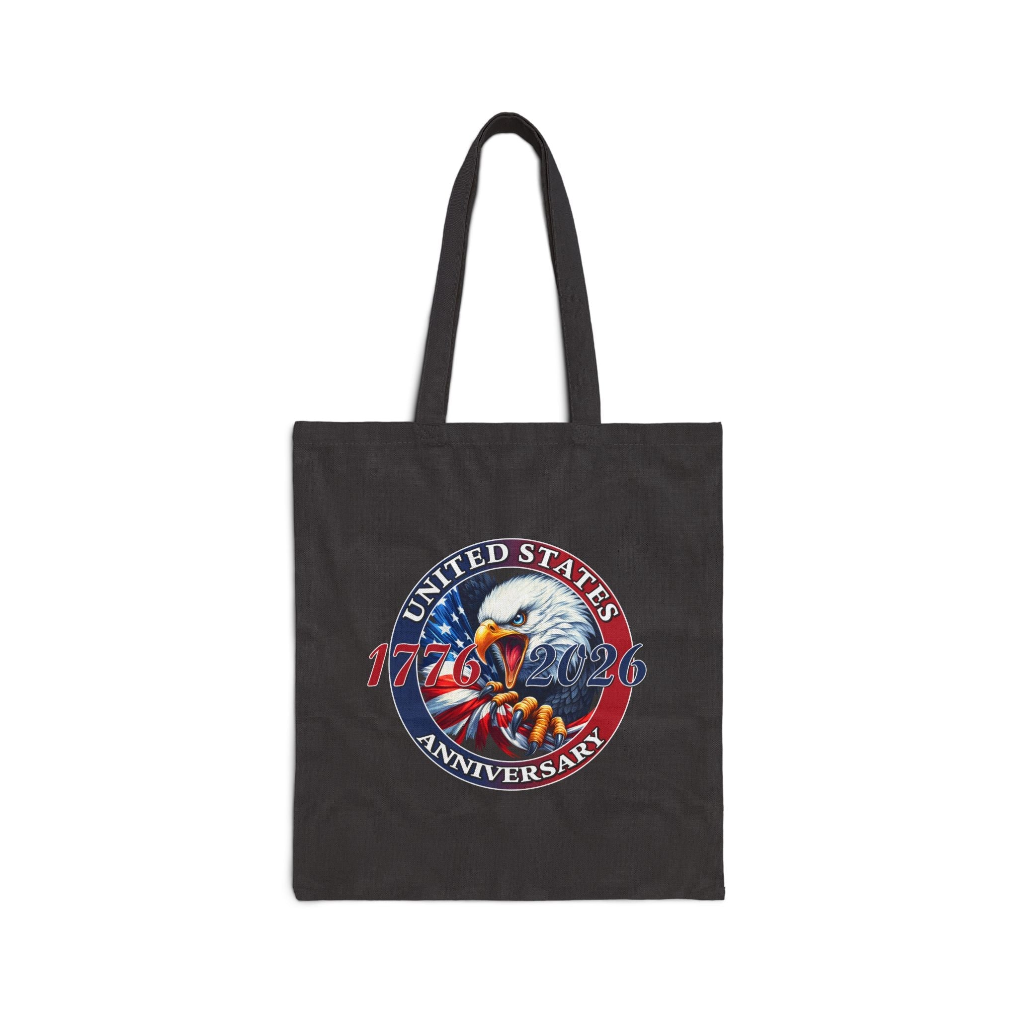 America 250th Anniversary Patriotic Tote Bag – 1776–2026 Edition - PatriotDepot.com