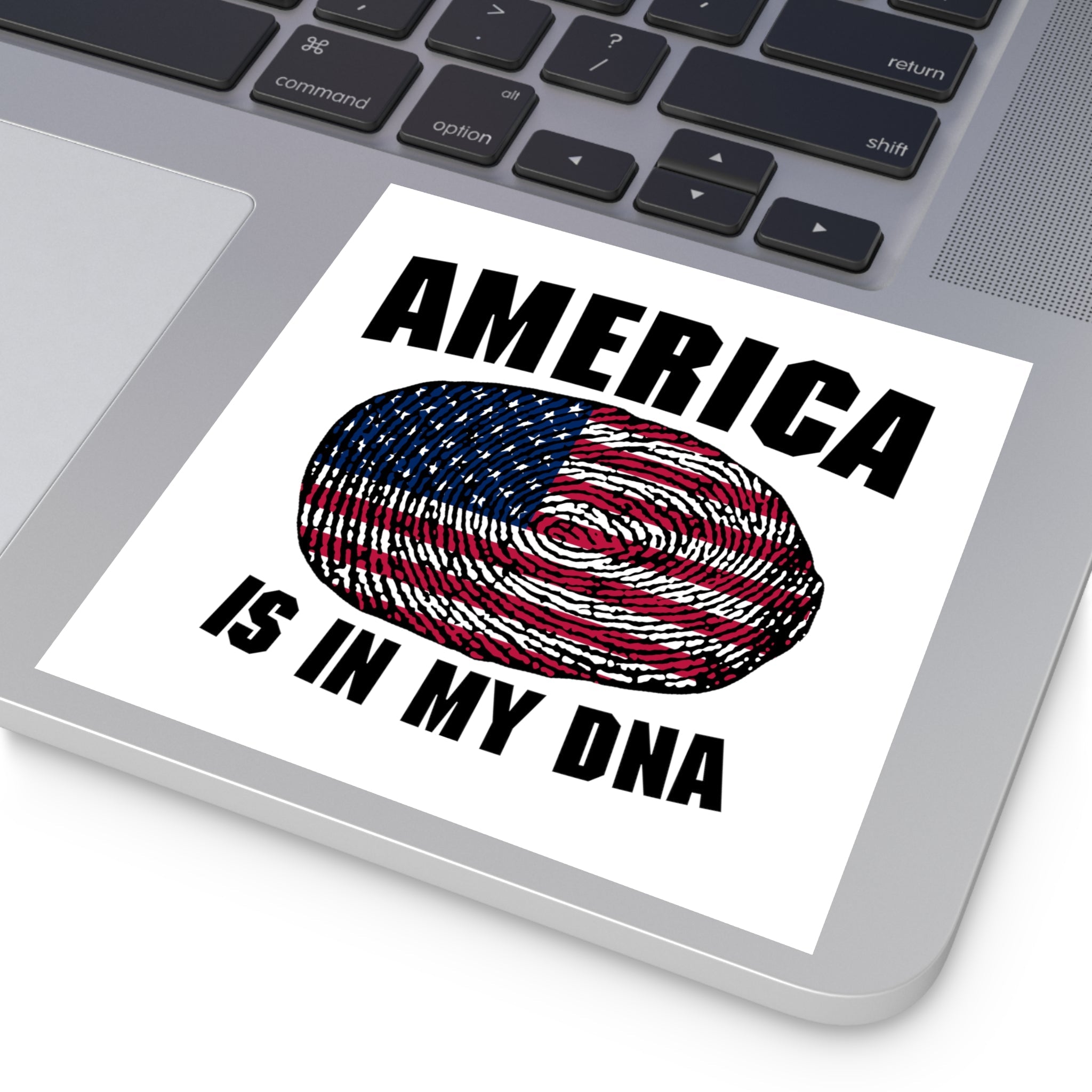 America Is In My DNA Sticker (Indoor\Outdoor) - PatriotDepot.com