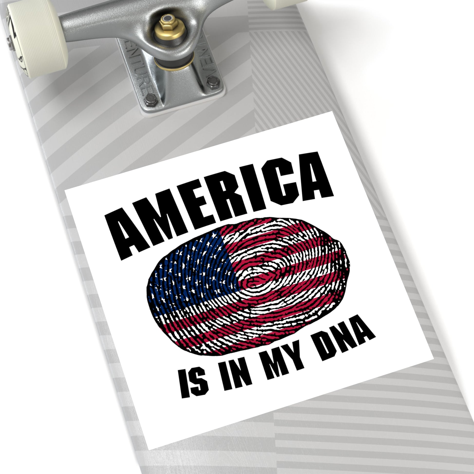 America Is In My DNA Sticker (Indoor\Outdoor) - PatriotDepot.com