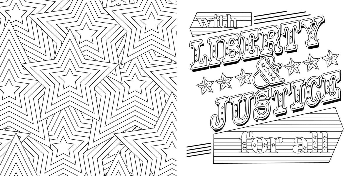 America, Land of Liberty | America 250 Coloring Book - PatriotDepot.com