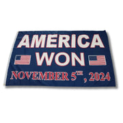 America Won November 5, 2024 Flag - PatriotDepot.com