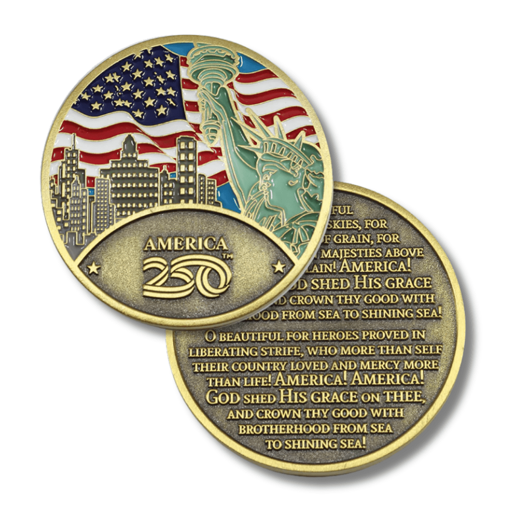 America250™ America the Beautiful 250th Anniversary Coin - PatriotDepot.com