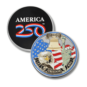 America250™ Spirit of Freedom Anniversary Coin - PatriotDepot.com