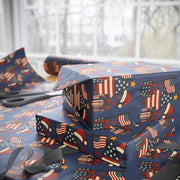 American Christmas Spirit Wrapping Paper Roll - PatriotDepot.com