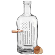 American Flag Bullet Whiskey Decanter | Made in USA - PatriotDepot.com
