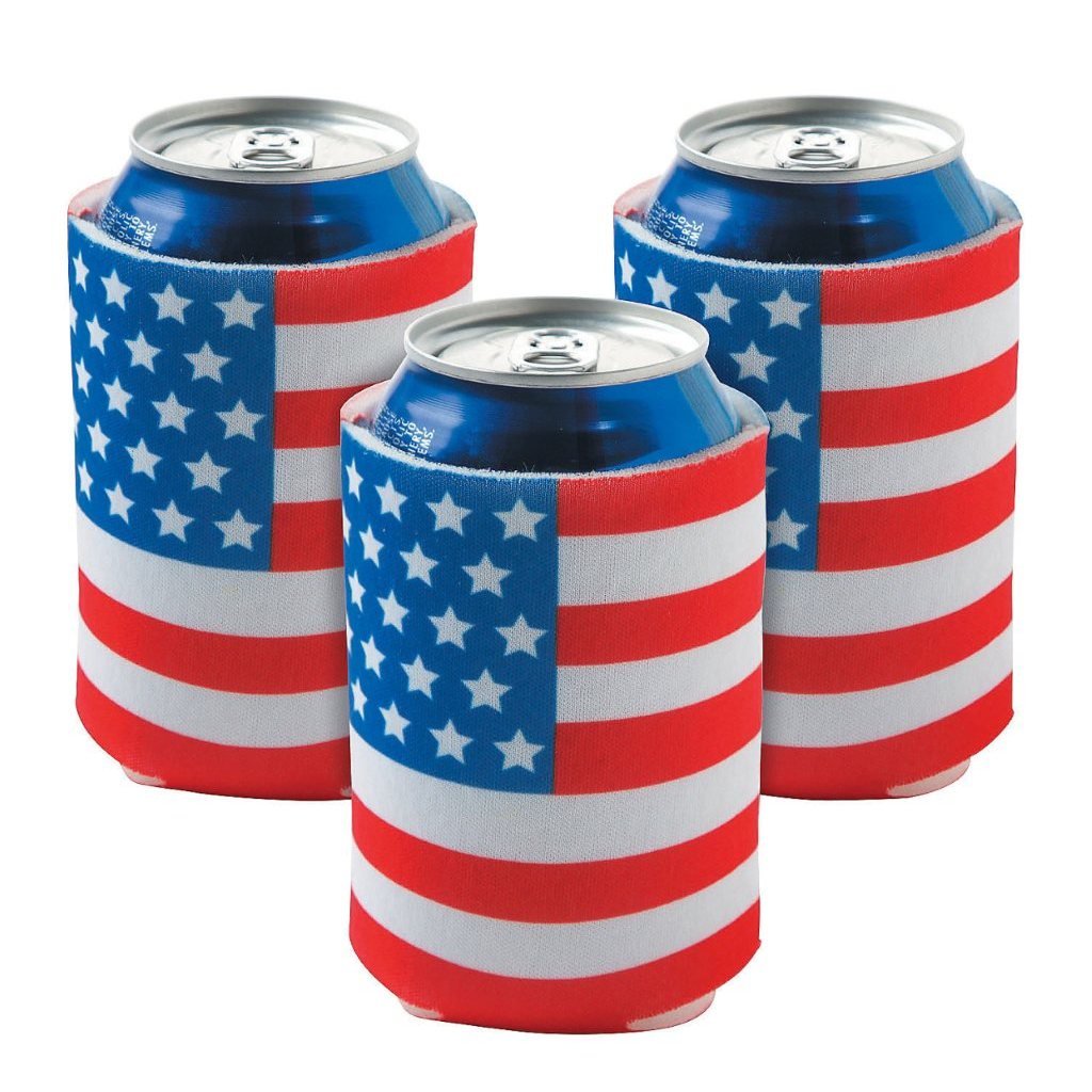 American Flag Can Jacket (4 Pack) - PatriotDepot.com