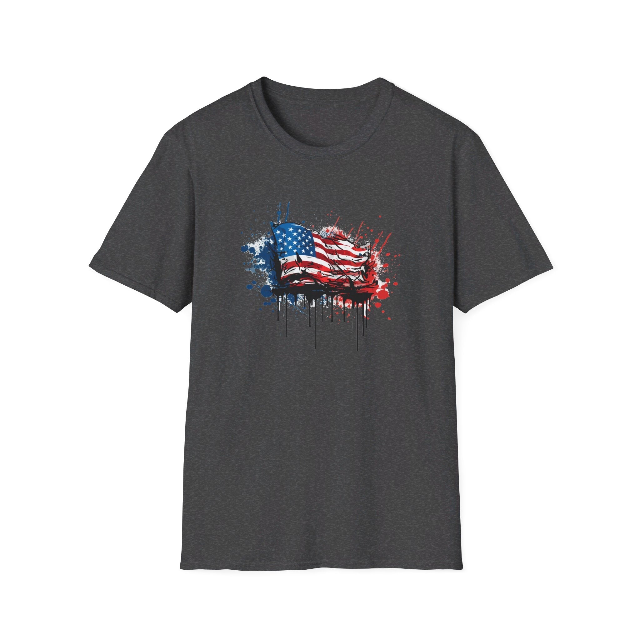 American Flag Unisex T-Shirt (Artist Design) - PatriotDepot.com