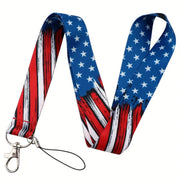 American Patriot Lanyard - Stars and Stripes Design - PatriotDepot.com