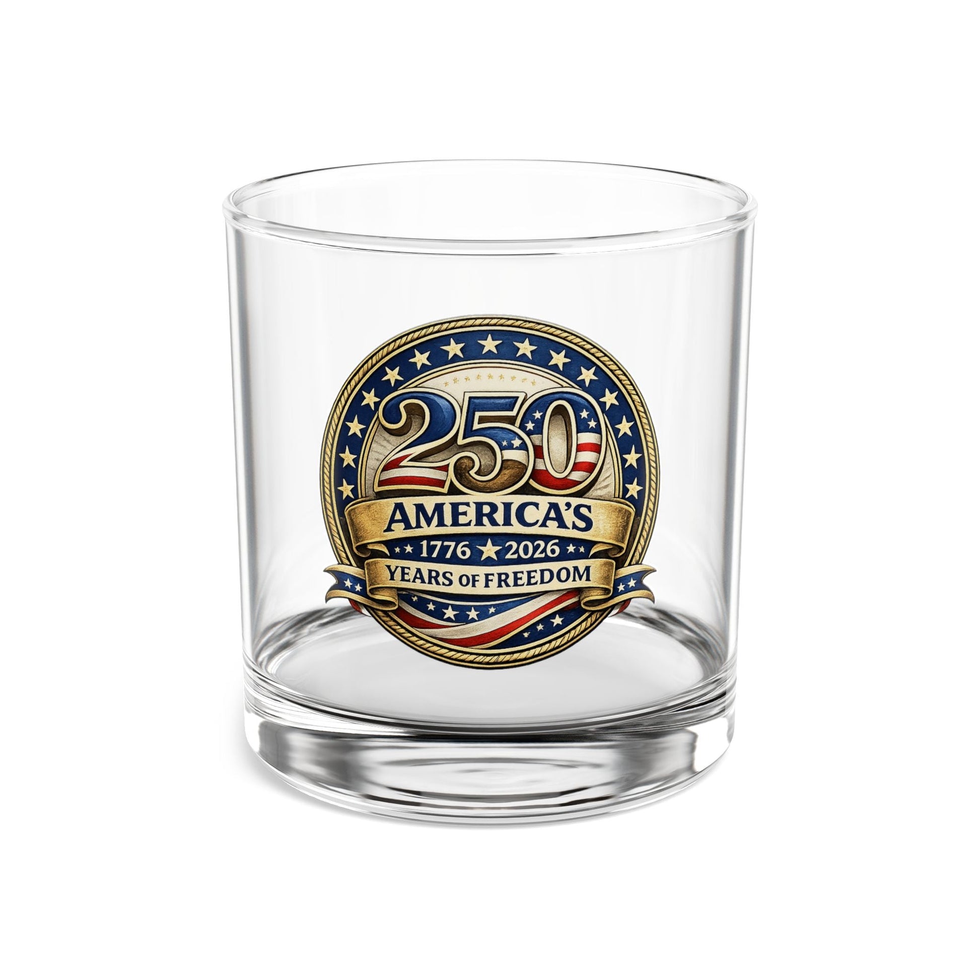 America's 250 Years of Freedom Glass - PatriotDepot.com
