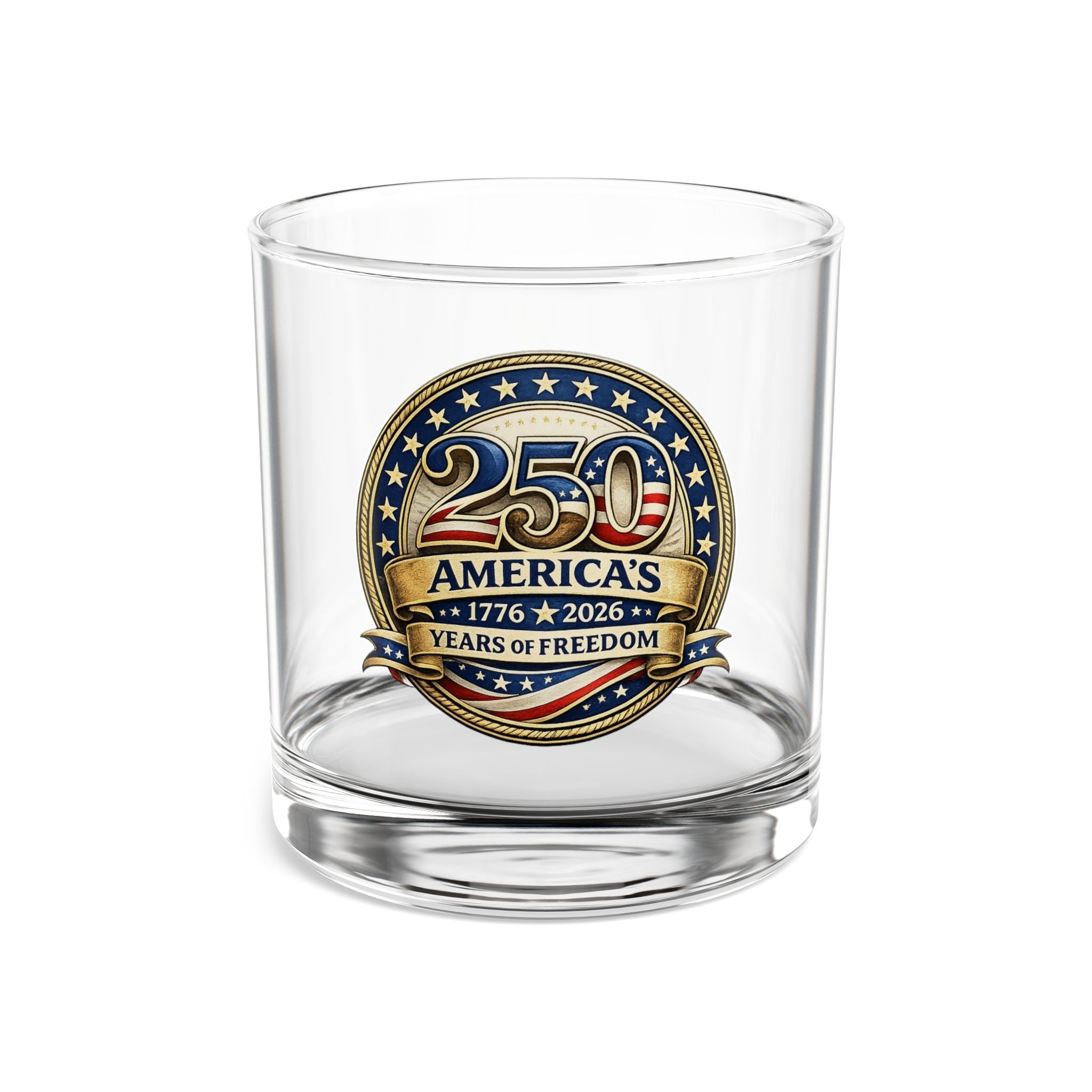 America's 250 Years of Freedom Glass - PatriotDepot.com