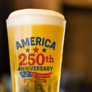 America's 250th Anniversary 1776 - 2026 Patriotic Glass - PatriotDepot.com