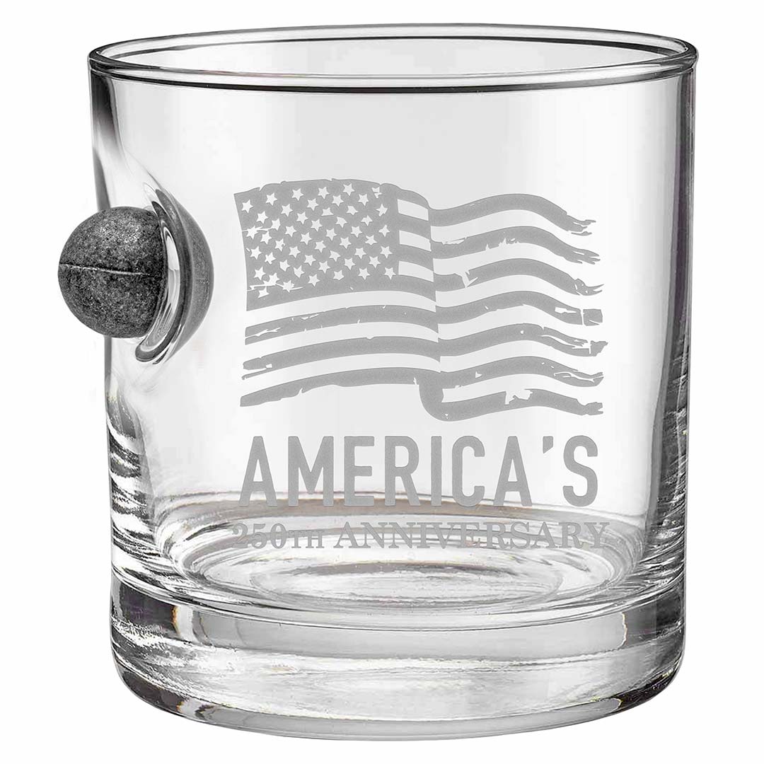 America's 250th Anniversary 'Freedom Forged' Glassware | Made in USA - PatriotDepot.com