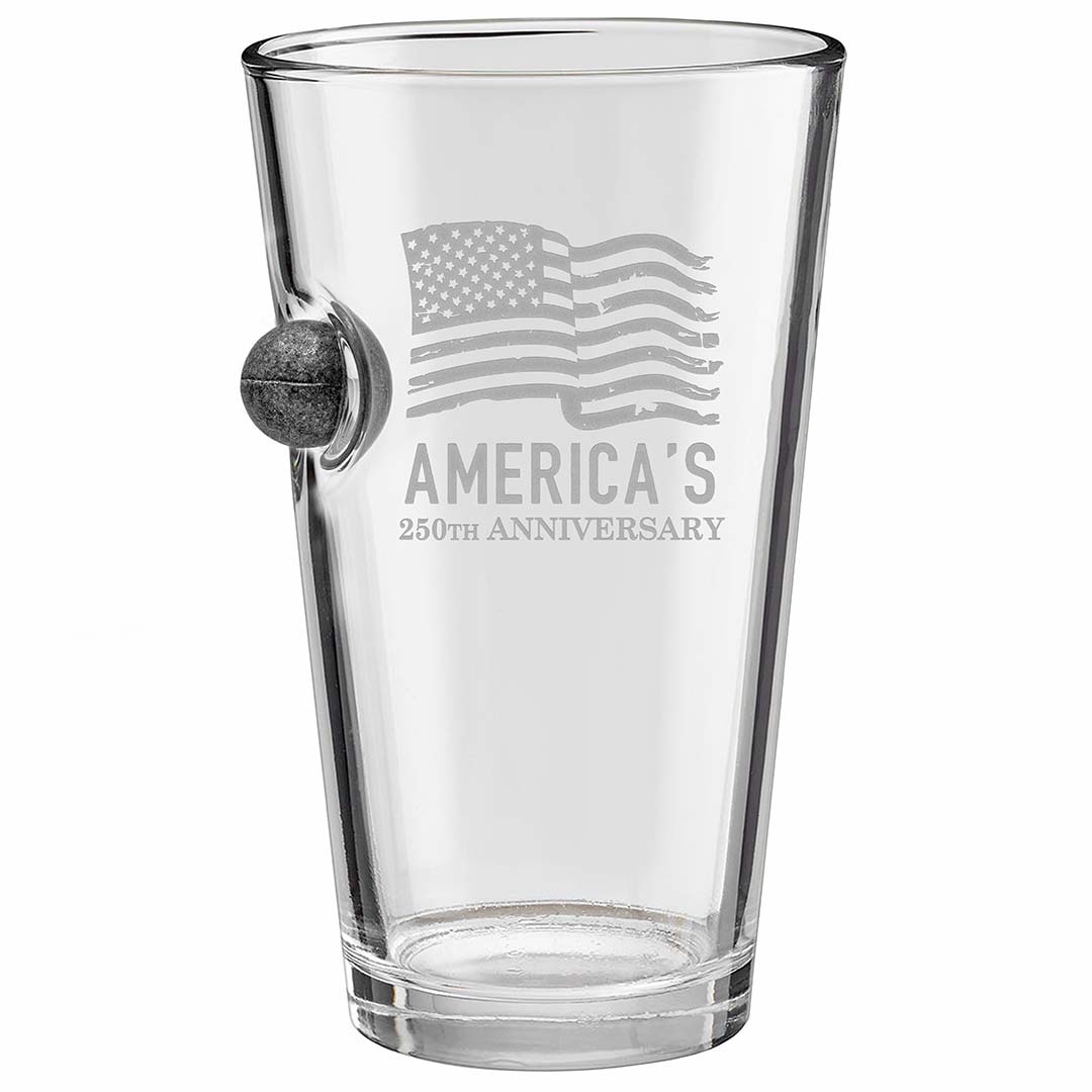 America's 250th Anniversary 'Freedom Forged' Glassware | Made in USA - PatriotDepot.com