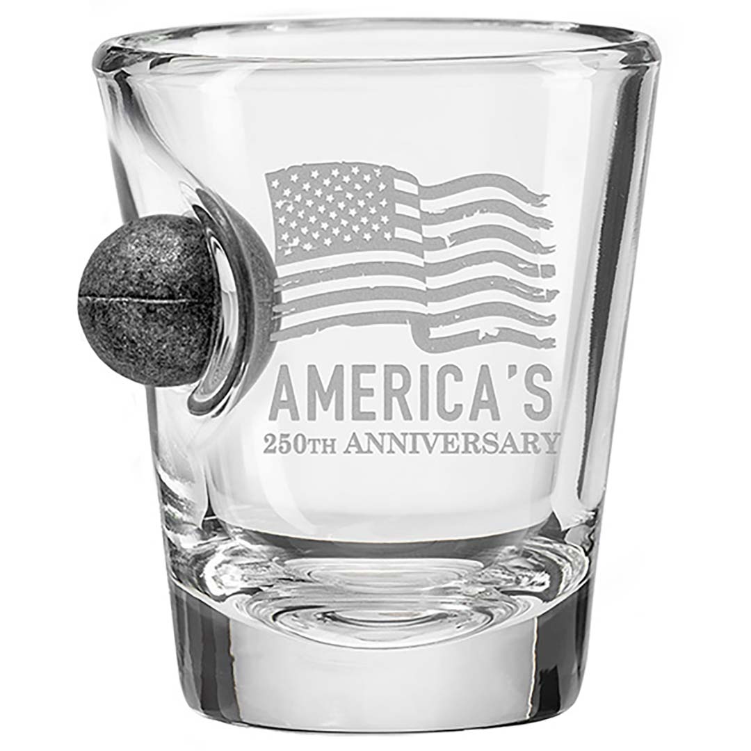 America's 250th Anniversary 'Freedom Forged' Glassware | Made in USA - PatriotDepot.com