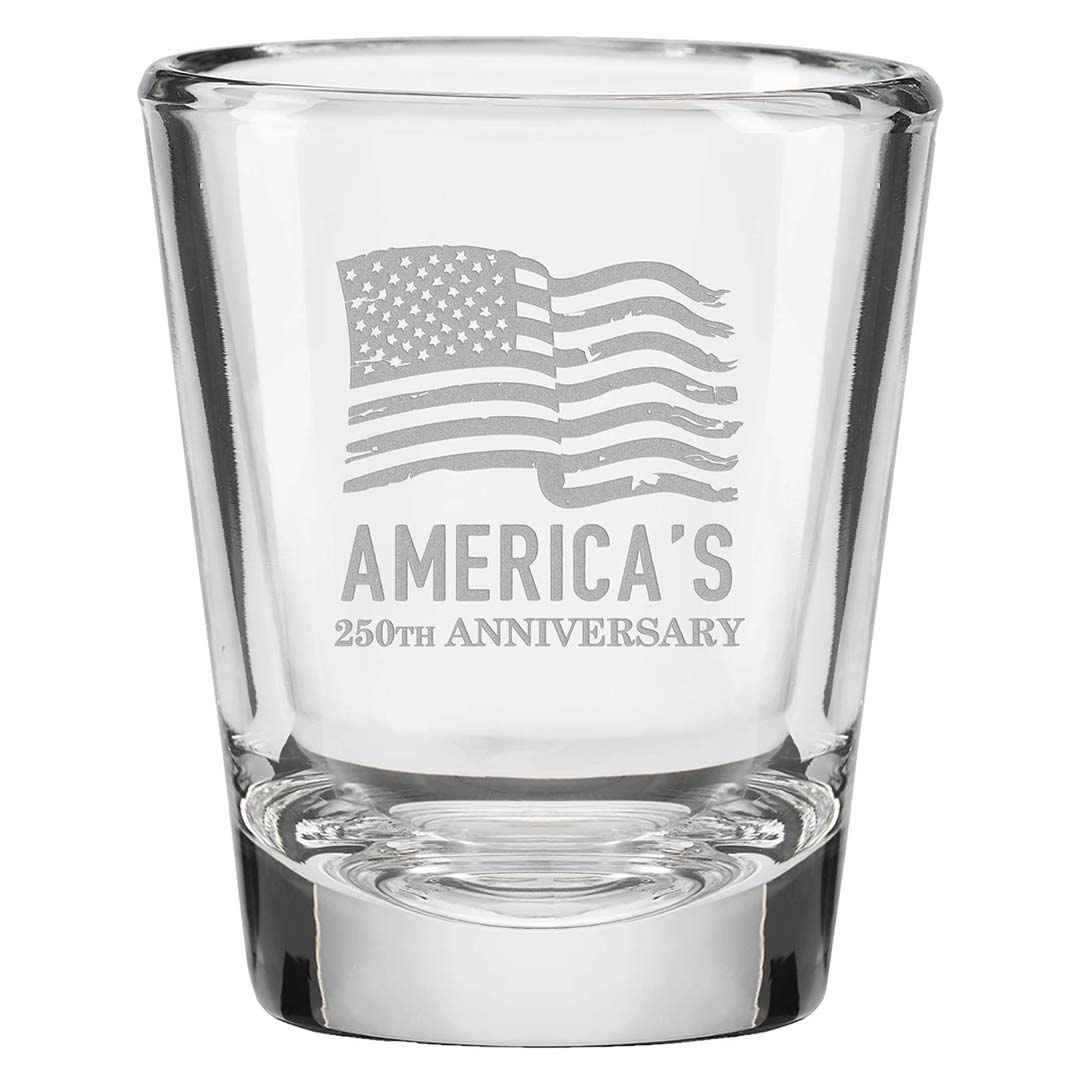America's 250th Anniversary 'Freedom Forged' Glassware | Made in USA - PatriotDepot.com