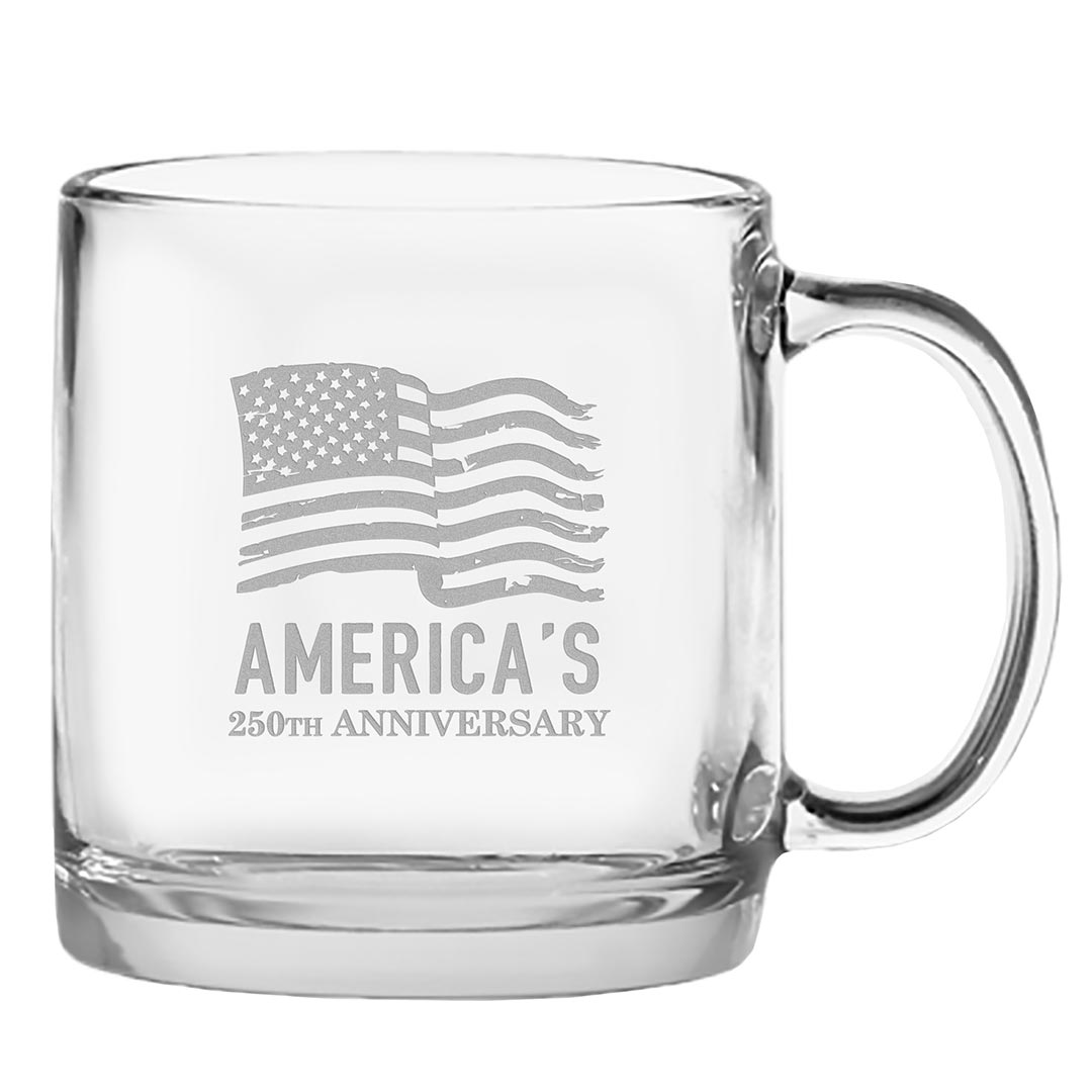 America's 250th Anniversary 'Freedom Forged' Glassware | Made in USA - PatriotDepot.com