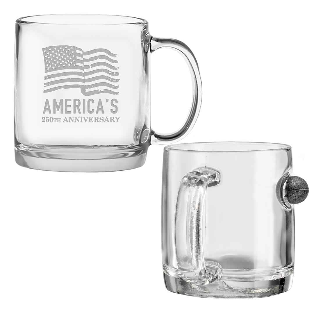 America's 250th Anniversary 'Freedom Forged' Glassware | Made in USA - PatriotDepot.com