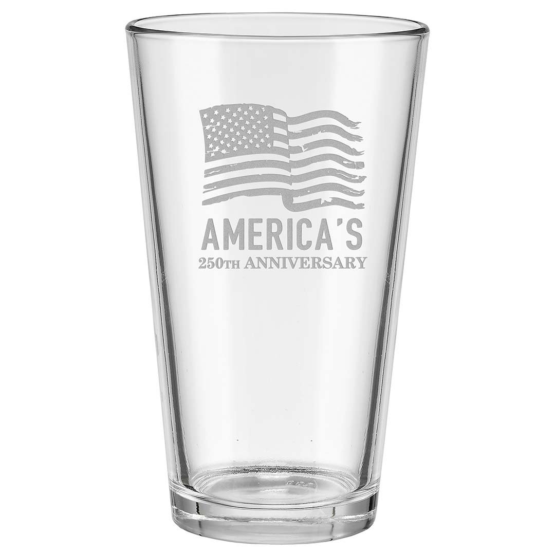 America's 250th Anniversary 'Freedom Forged' Glassware | Made in USA - PatriotDepot.com