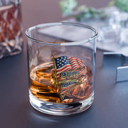 America’s 250th Anniversary Freedom Legacy Glass — Patriotic 1776–2026 Commemorative Glass - PatriotDepot.com