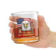 America’s 250th Anniversary Heritage Rocks Glass – 1776–2026 Edition - PatriotDepot.com