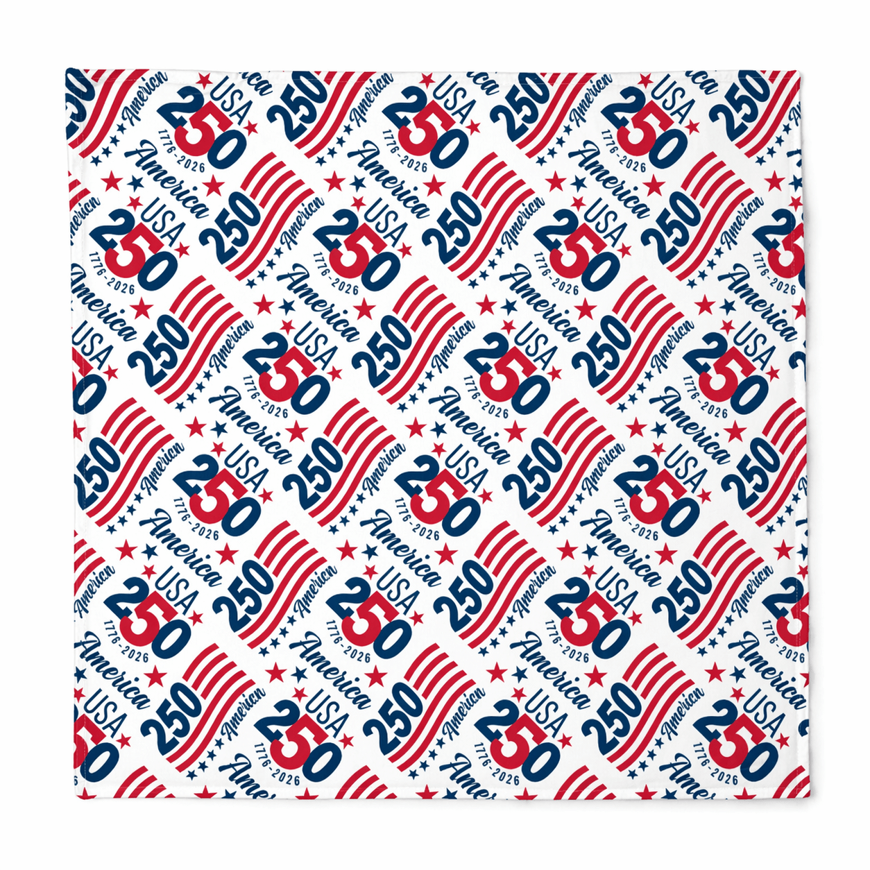 America’s 250th Anniversary Patriotic Bandana - PatriotDepot.com