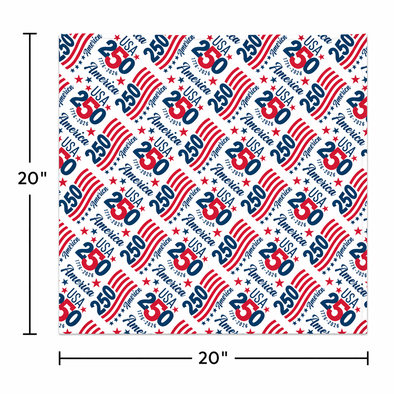 America’s 250th Anniversary Patriotic Bandana - PatriotDepot.com