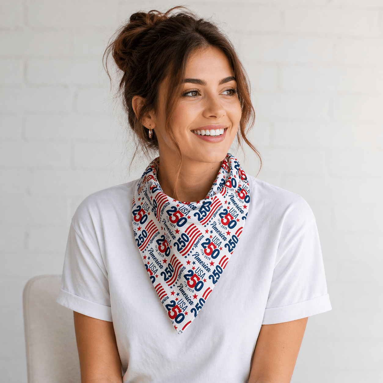 America’s 250th Anniversary Patriotic Bandana - PatriotDepot.com