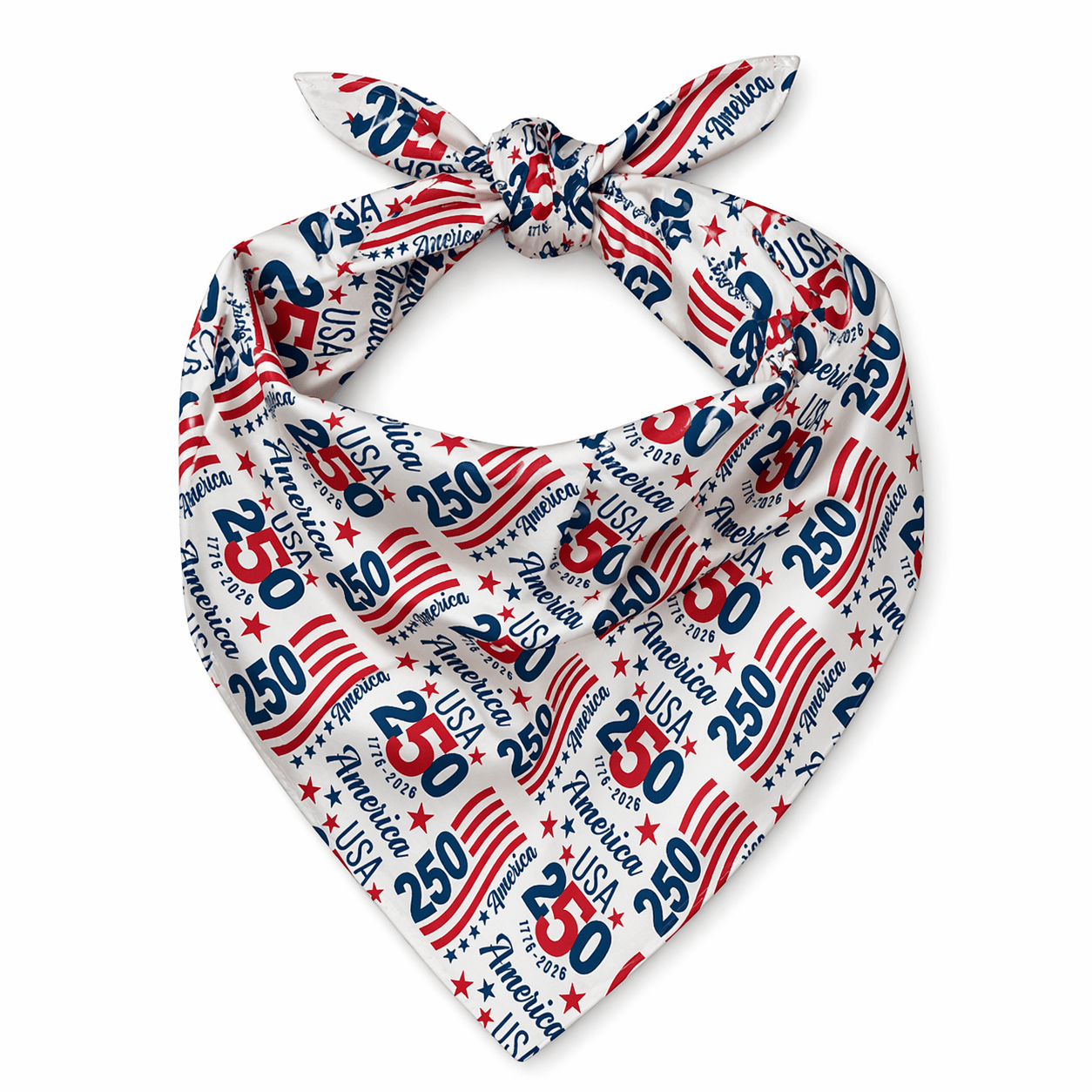 America’s 250th Anniversary Patriotic Bandana - PatriotDepot.com