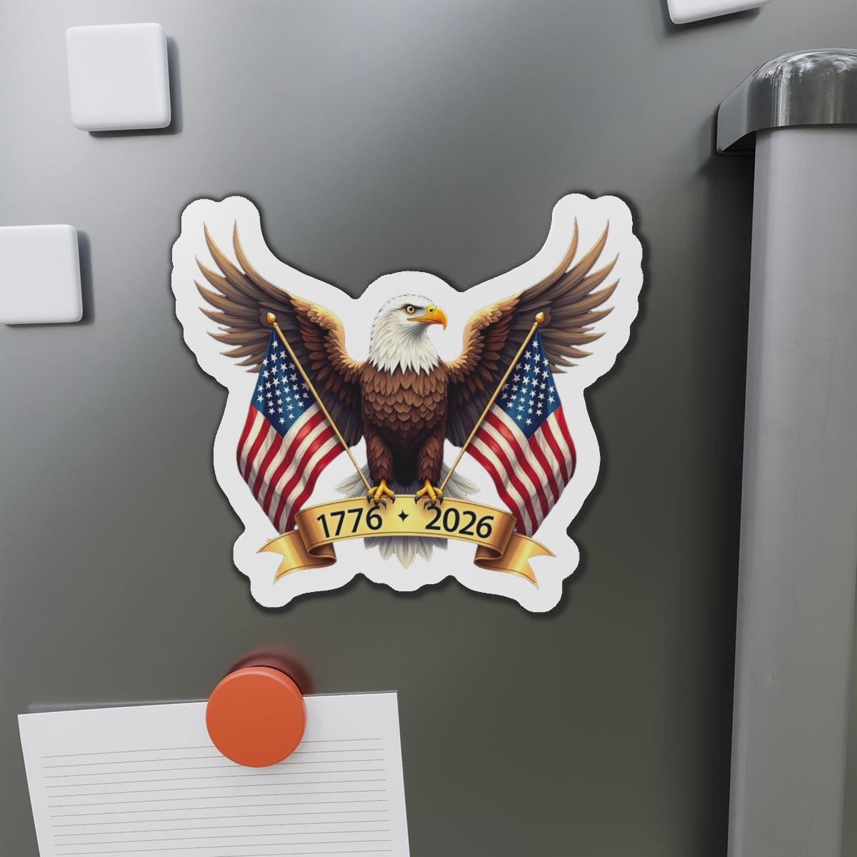 America’s 250th Anniversary “Wings of Freedom” Die - Cut Magnet – 1776–2026 Edition - PatriotDepot.com