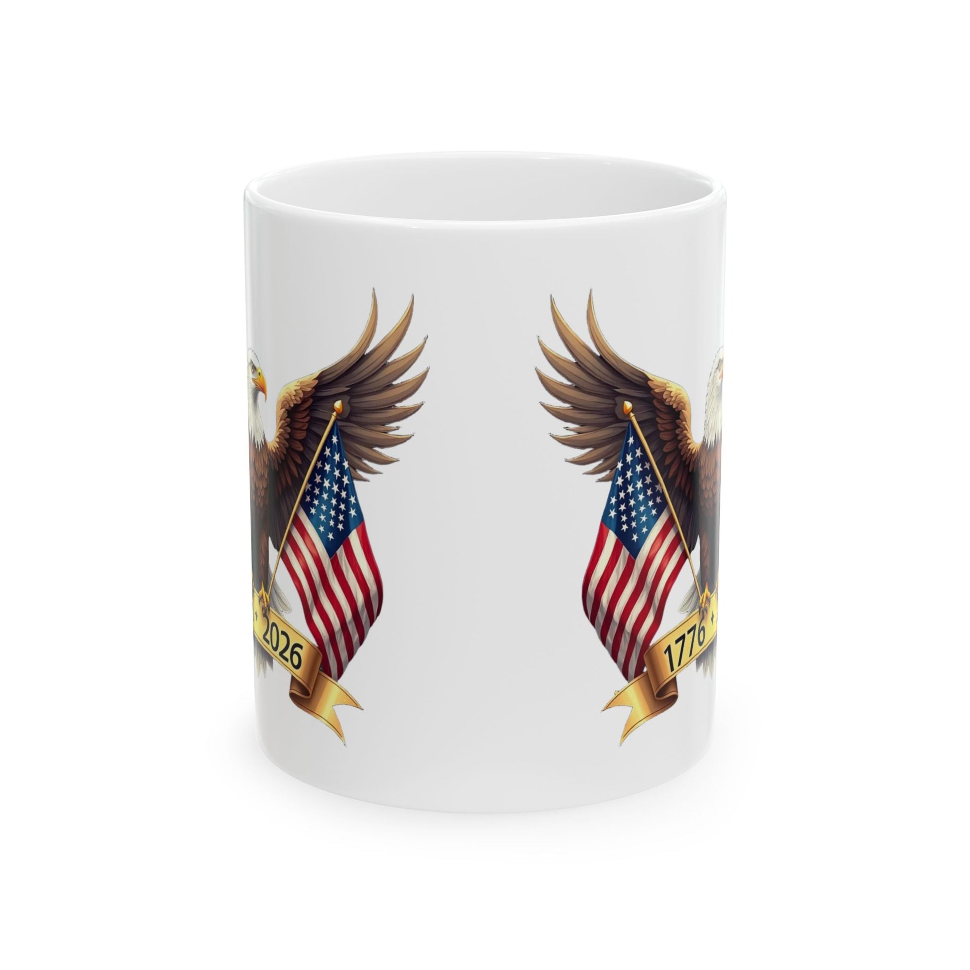 America’s 250th Anniversary “Wings of Freedom” Mug – 1776–2026 Edition - PatriotDepot.com