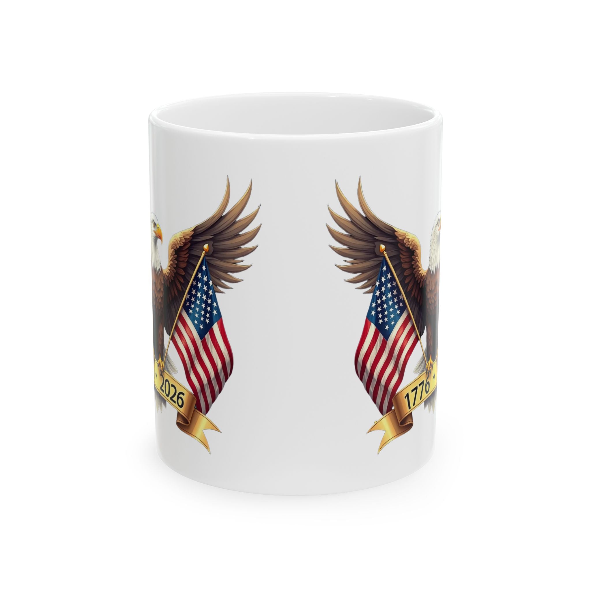 America’s 250th Anniversary “Wings of Freedom” Mug – 1776–2026 Edition - PatriotDepot.com