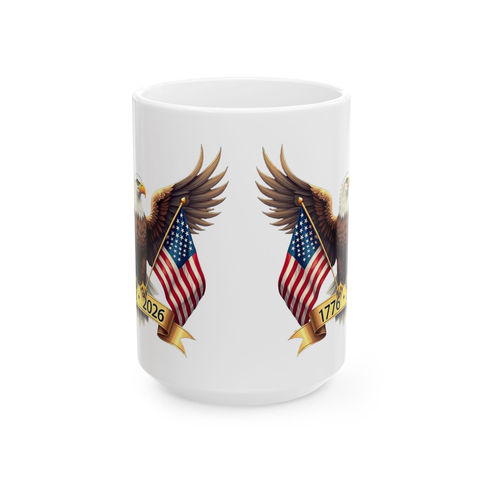 America’s 250th Anniversary “Wings of Freedom” Mug – 1776–2026 Edition - PatriotDepot.com