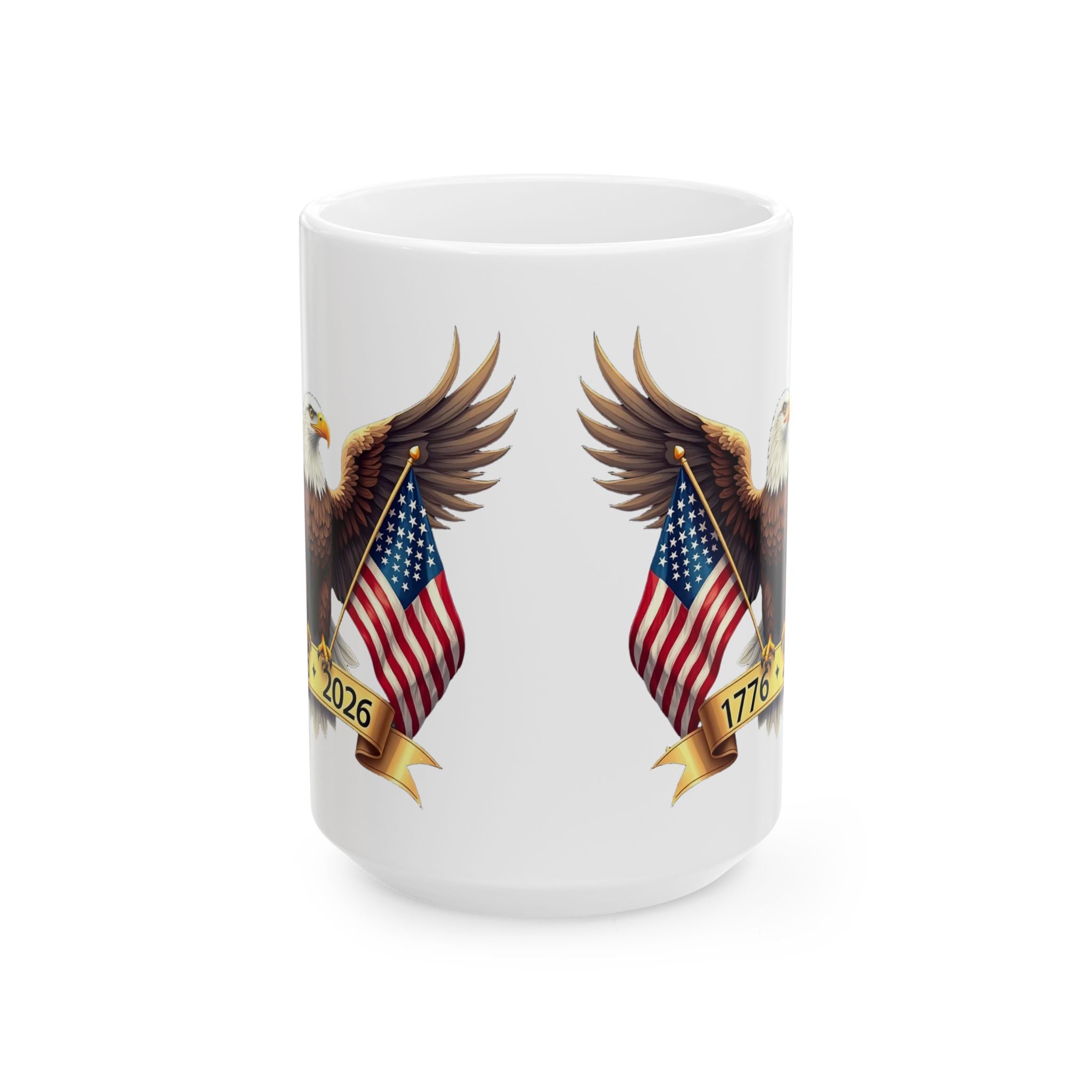 America’s 250th Anniversary “Wings of Freedom” Mug – 1776–2026 Edition - PatriotDepot.com