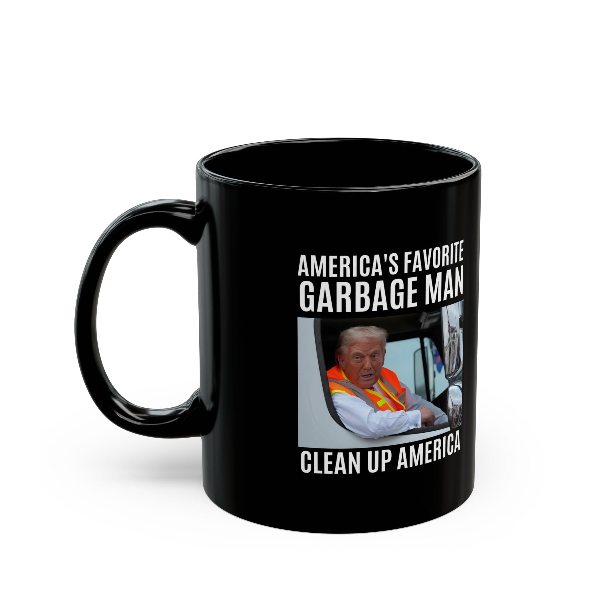 America's Favorite Garbage Man Trump Mug - PatriotDepot.com