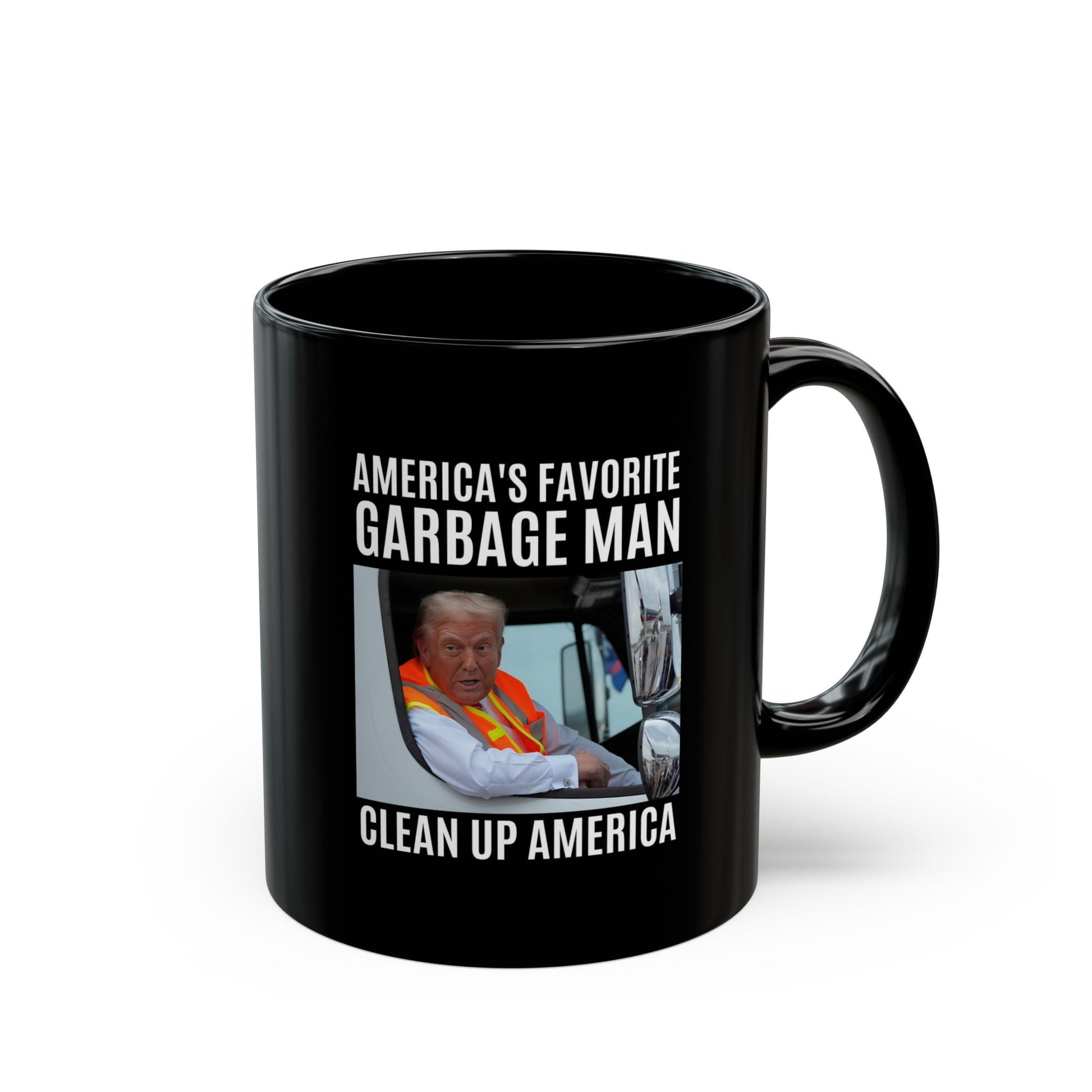 America's Favorite Garbage Man Trump Mug - PatriotDepot.com