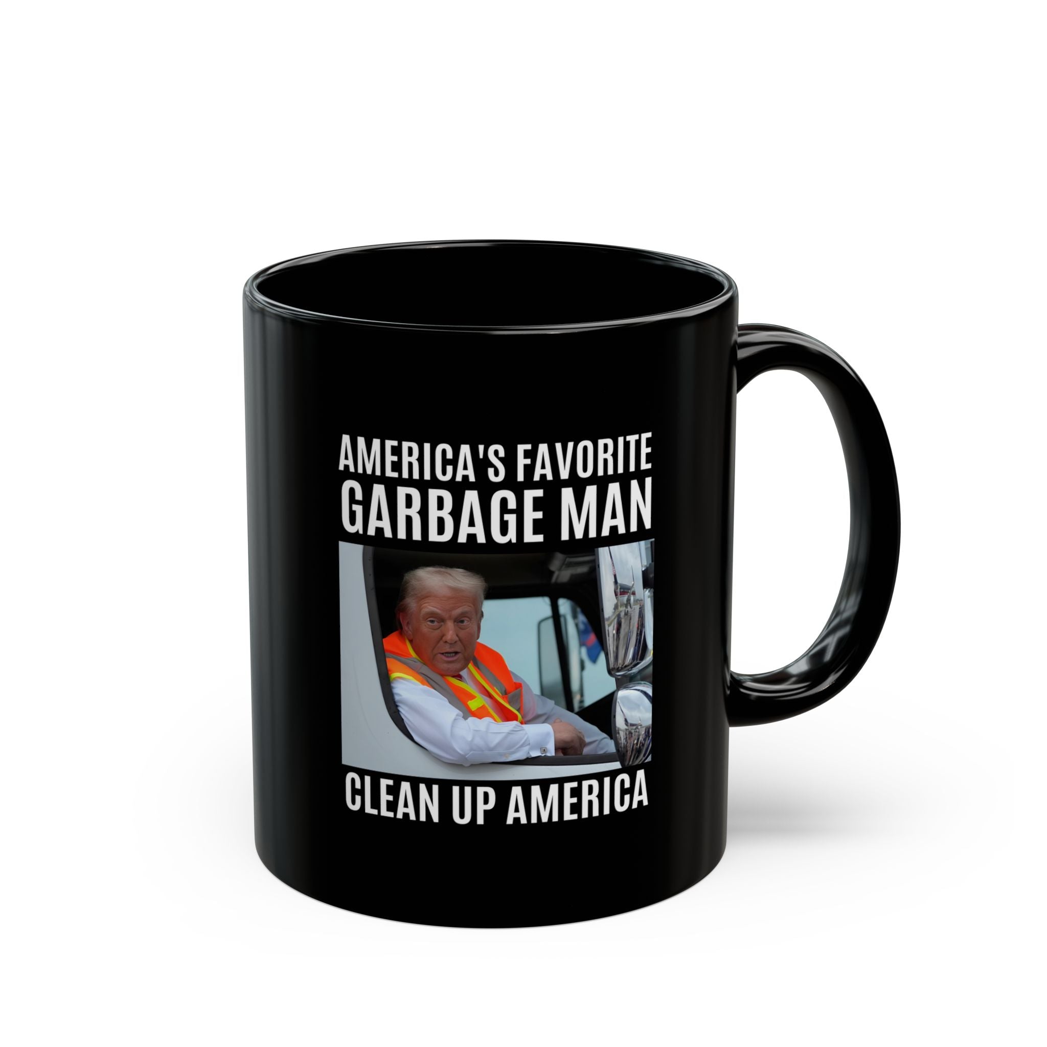 America's Favorite Garbage Man Trump Mug - PatriotDepot.com