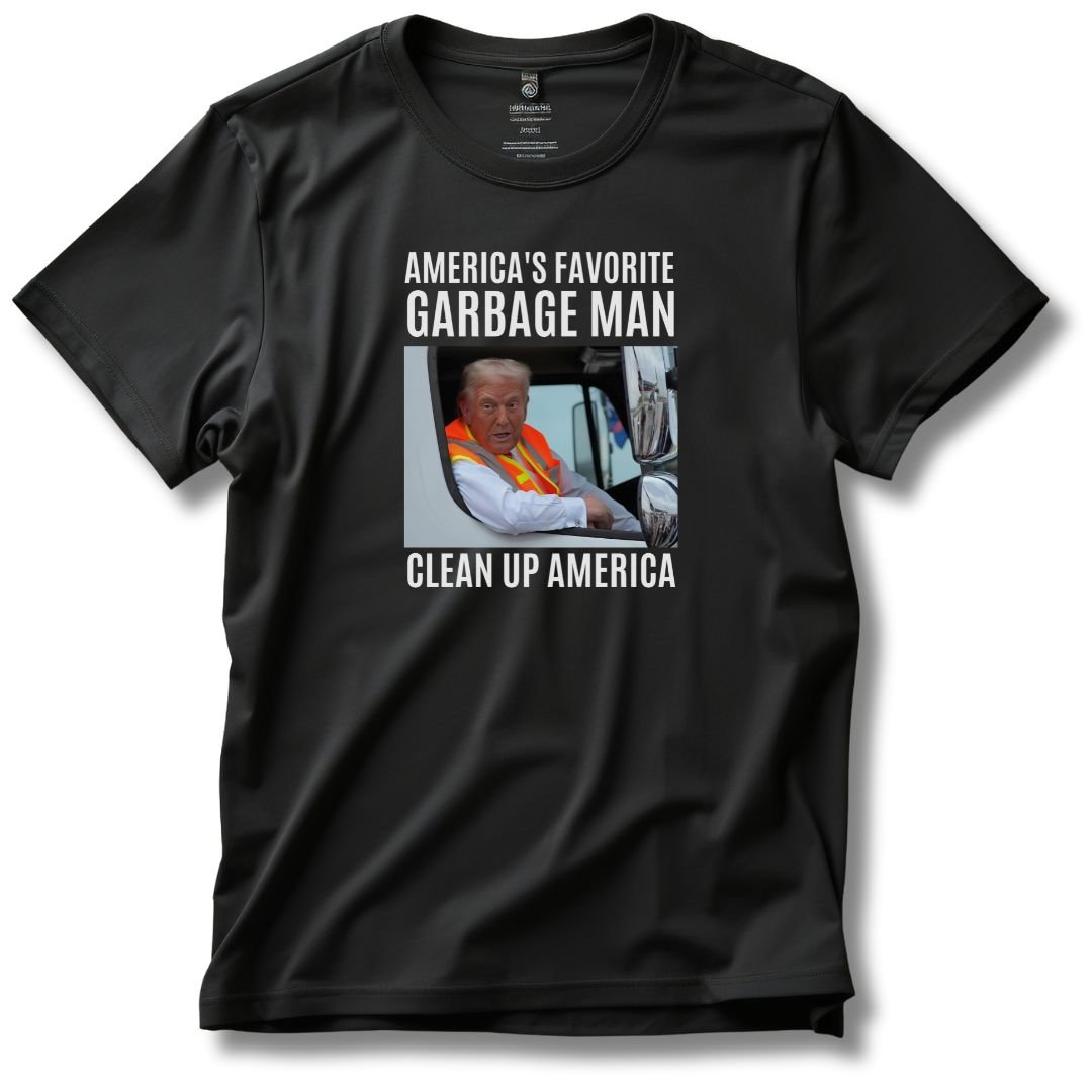 America's Favortie Garbage Man Trump T-Shirt - PatriotDepot.com