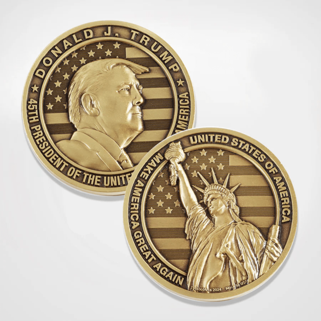 America’s Legacy: 45th President Commemorative Coin - PatriotDepot.com