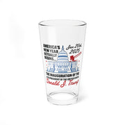 America's New Year Actually Begins January 20, 2025, Trump Pint Glass - PatriotDepot.com
