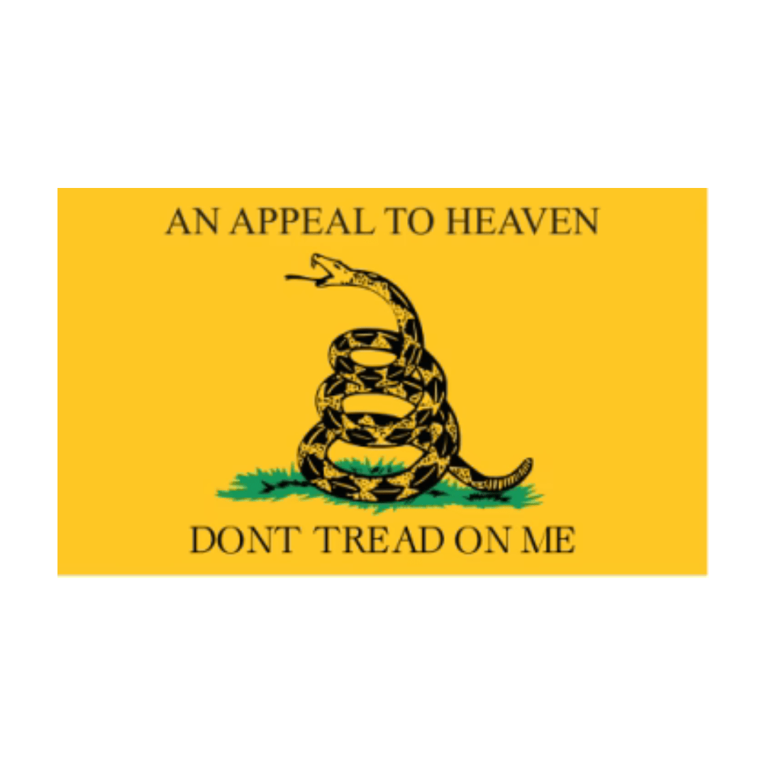 An Appeal To Heaven Don't Tread On Me 3'X5' Flag - PatriotDepot.com