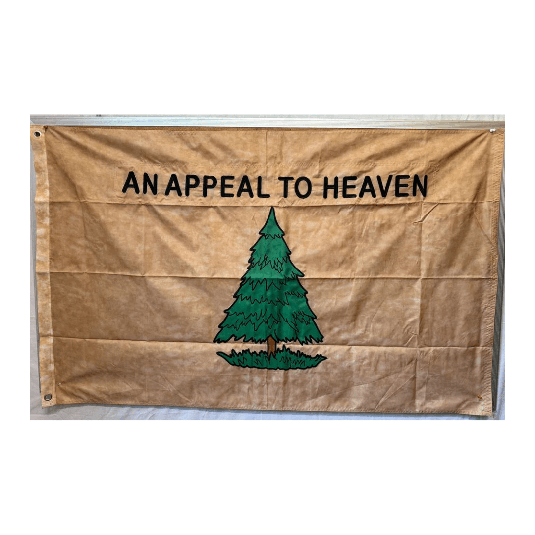 An Appeal To Heaven Vintage 3'x5' Embroidered Flag - PatriotDepot.com