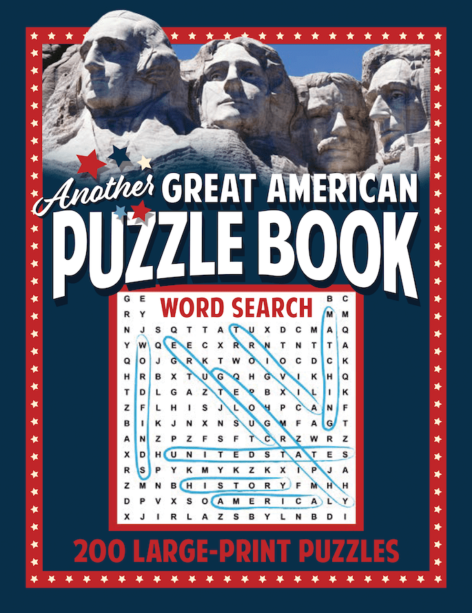 Another Great American Puzzle Book – 200 Puzzles - PatriotDepot.com
