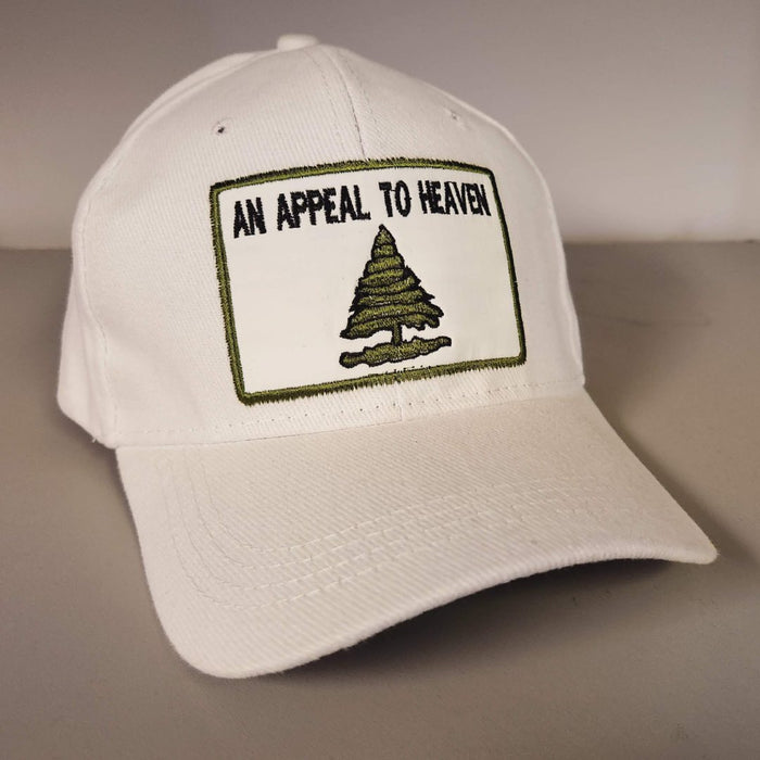 An Appeal to Heaven Embroidered Patch Hat (White)