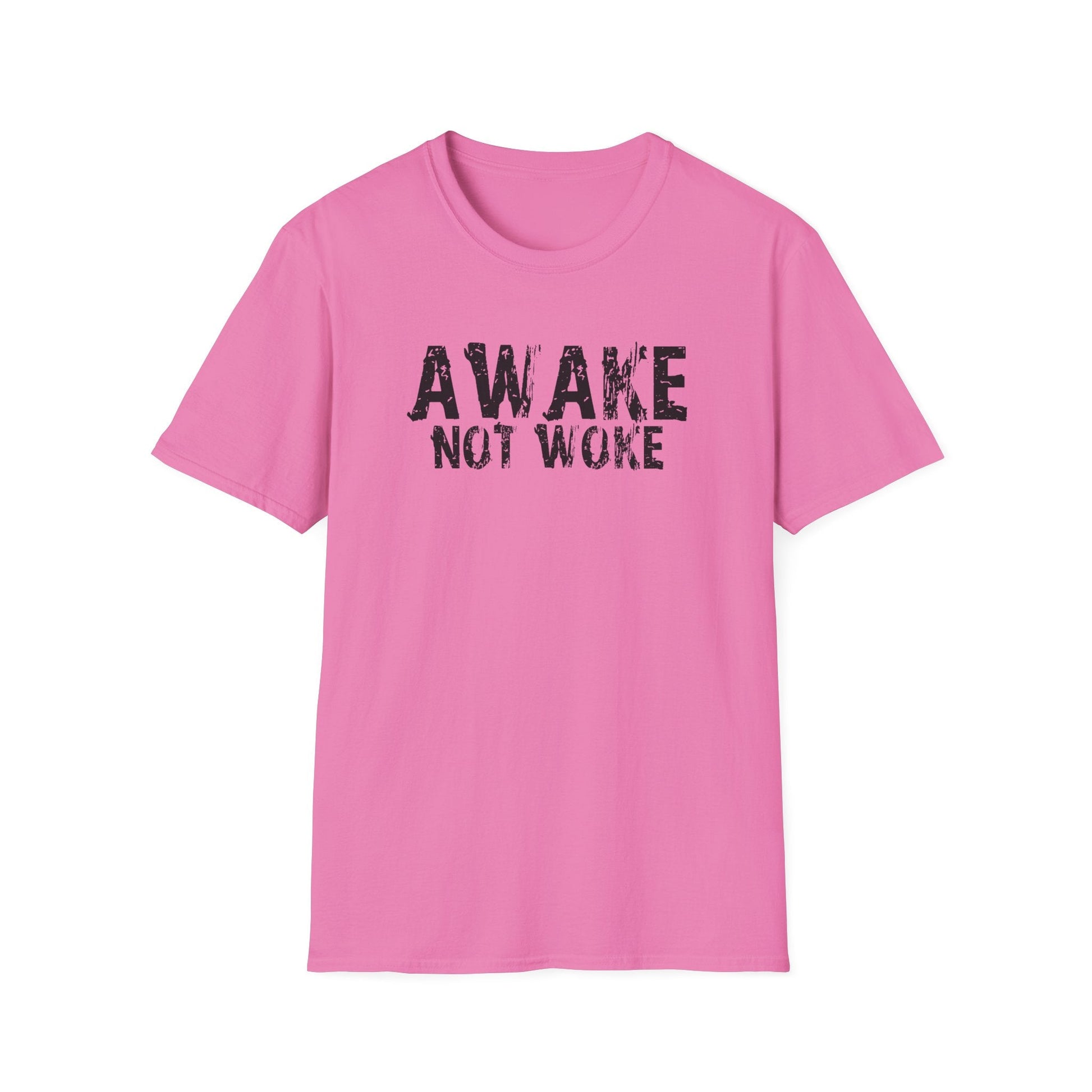Awake Not Woke Unisex T-Shirt - PatriotDepot.com