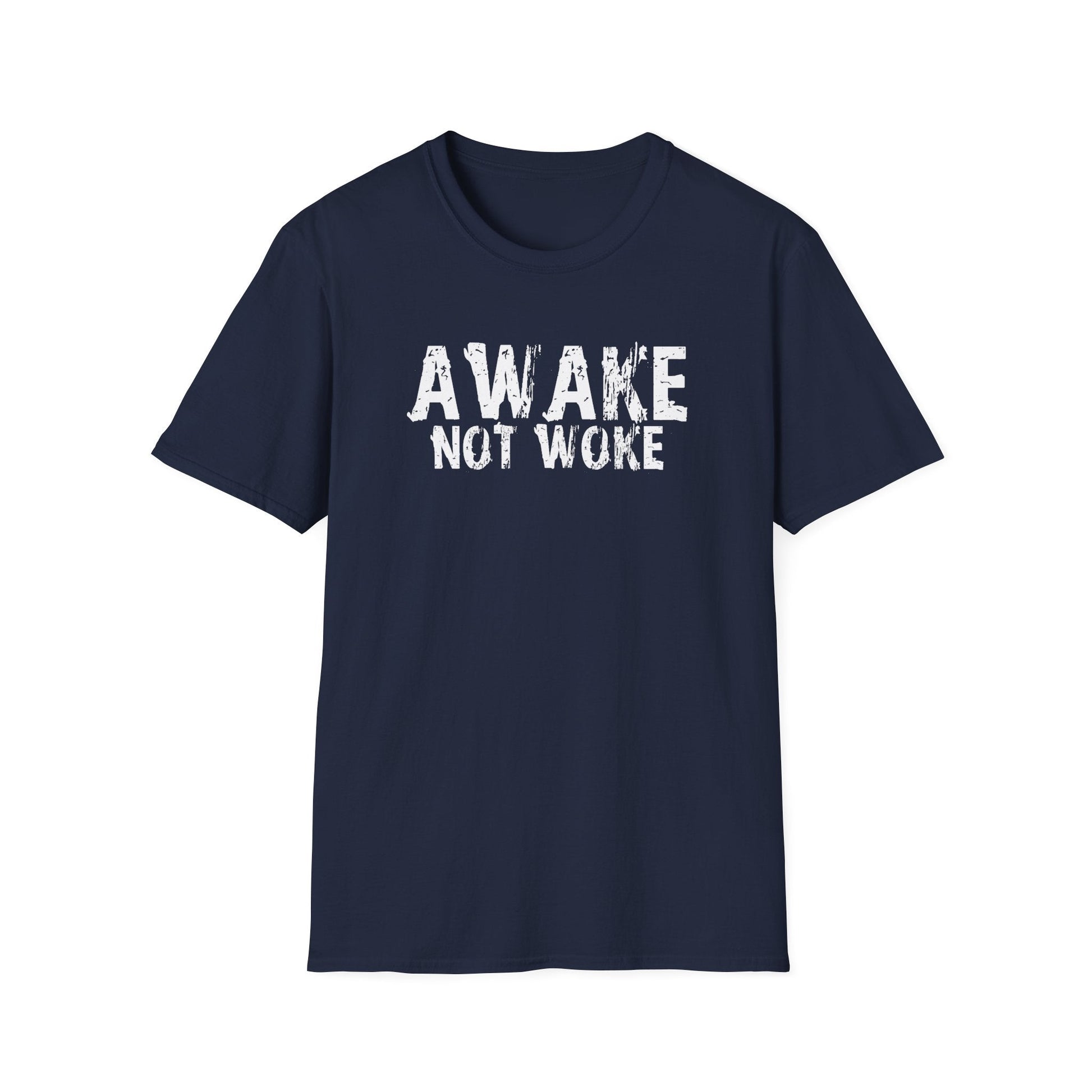 Awake Not Woke Unisex T-Shirt - PatriotDepot.com