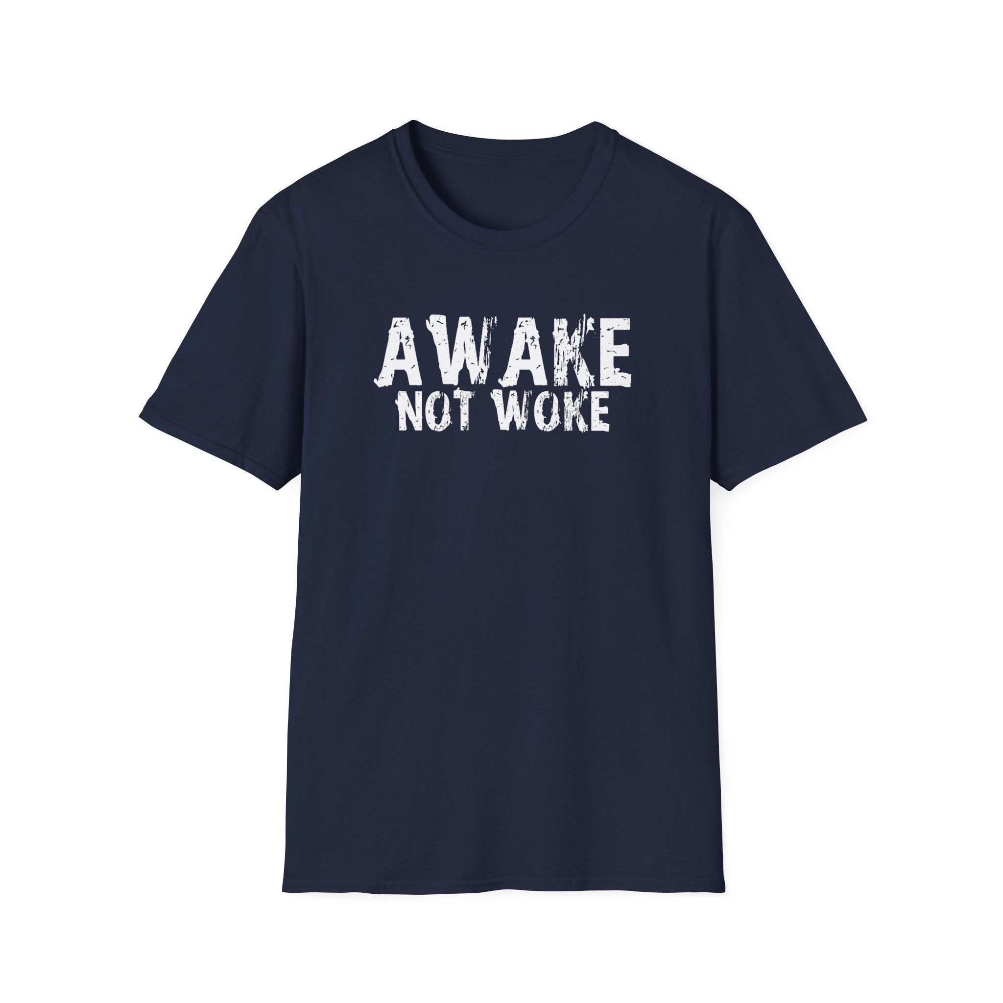 Awake Not Woke Unisex T-Shirt - PatriotDepot.com
