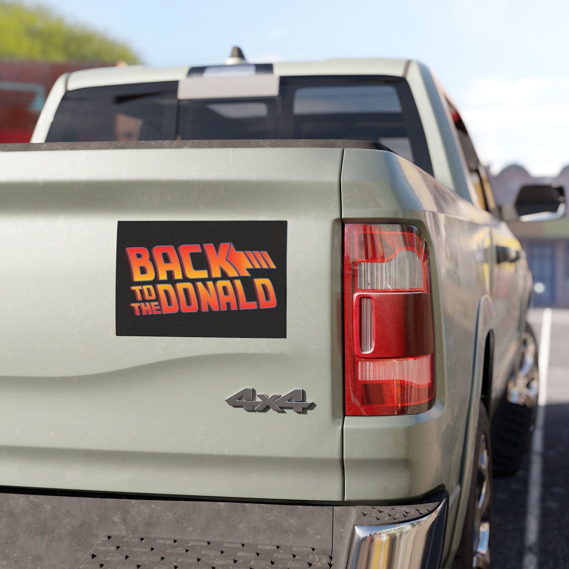 Back To The Donald Car Magnet - PatriotDepot.com