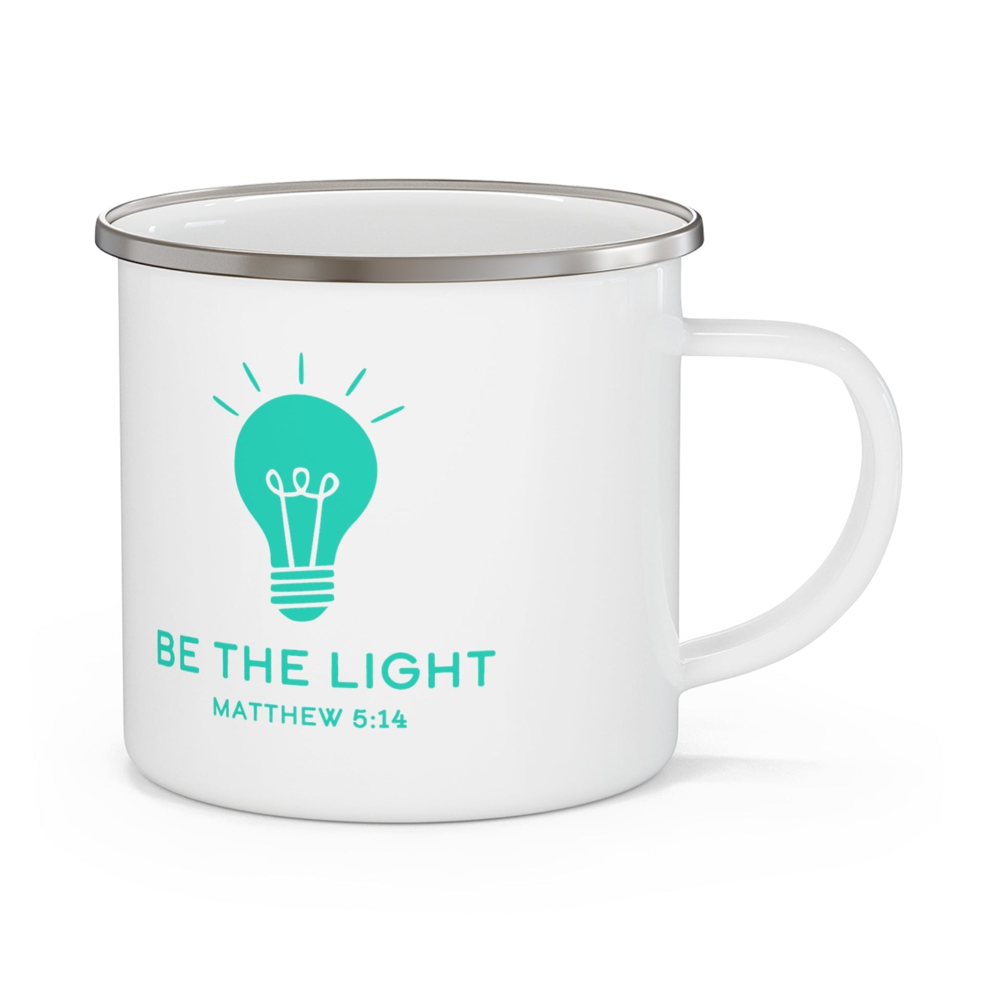 Be The Light Enamel Camping Mug - PatriotDepot.com