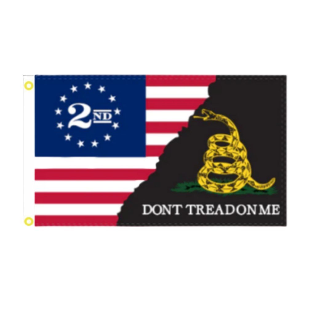 Betsy Ross Split 2A DTOM 3'x5' Flag - PatriotDepot.com